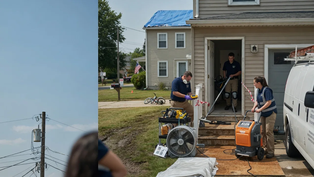 Water Damage Repair in Levant, ME near me
